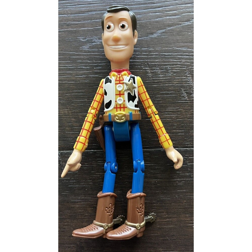 Disney Pixar Toy Story 9” Sheriff Woody Figure Doll 2017 Movable Joints